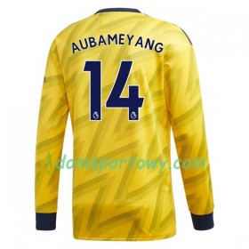 Koszulka Arsenal Pierre-Emerick Aubameyang 14 Wyjazdowe Koszulki Piłkarskie 2019-2020 Długi Rękaw